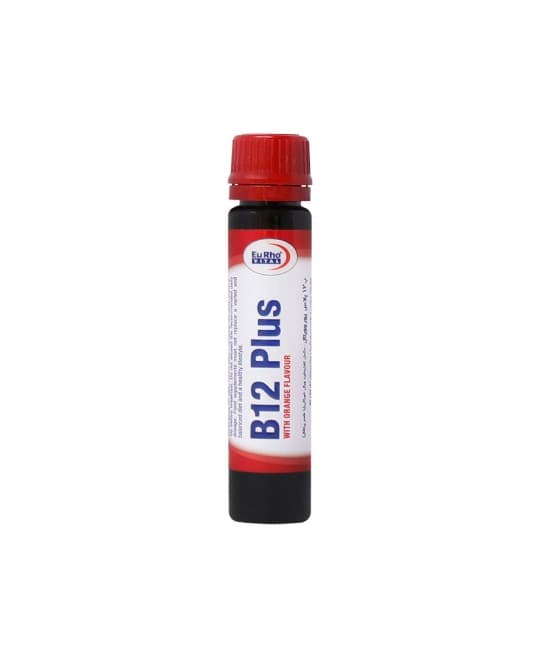 ویال خوراکی ب12 پلاس یوروویتال 6 عددی — تصویر ۳