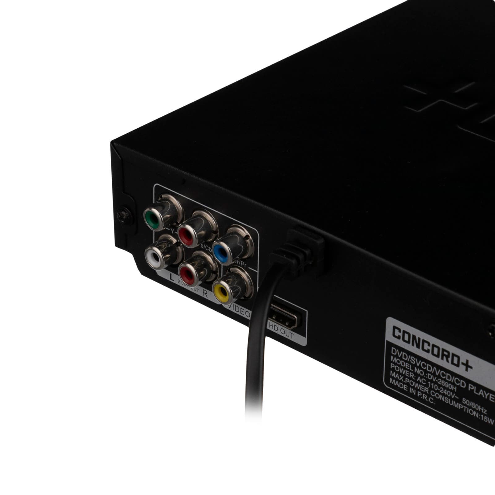 پخش کننده DVD کنکورد پلاس مدل DV-2690H — تصویر ۴