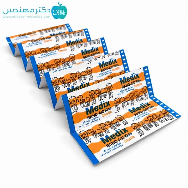 چسب زخم کودک مدیکس بسته 10 عددی