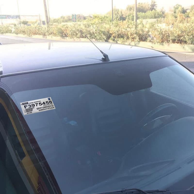 برچسب بارکد ایران خودرو کد 9023 — تصویر ۲
