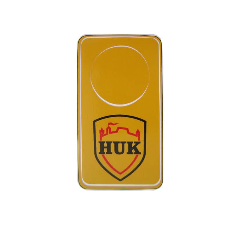 برچسب دور قفل خودرو طرح HUK کاغذی مجموعه دو عددی کد 0040 — تصویر ۵