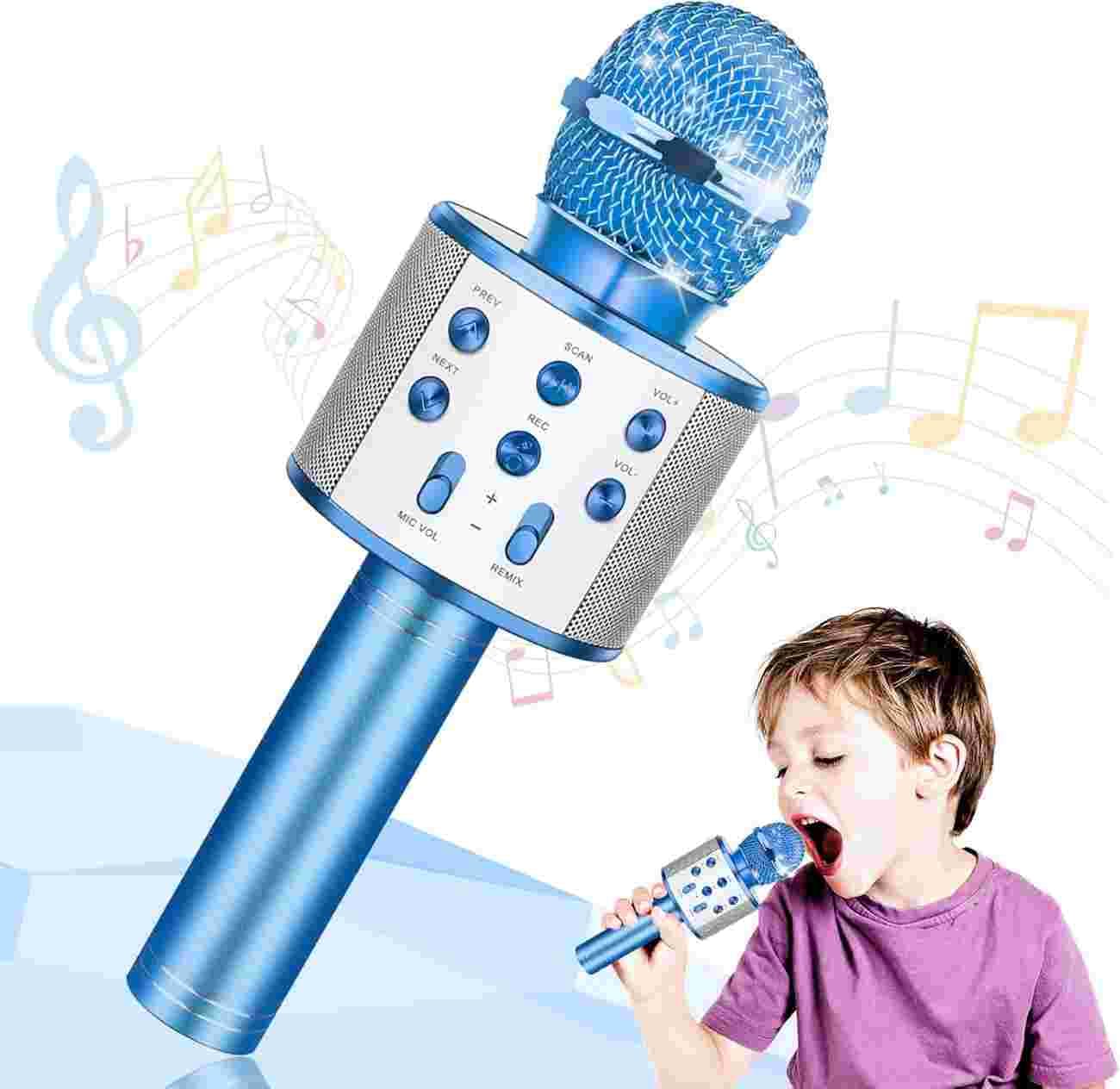 اسپیکر میکروفون handheld ktv ws-858 مدل : MK0003