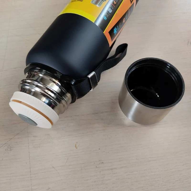 فلاسک کوهنوردی و سفر گرم و سرد استیل 316 ضد زنگ وکیوم فلاسک Vacuum Flask مدل دوبل وال وکیوم 800 ml — تصویر ۲