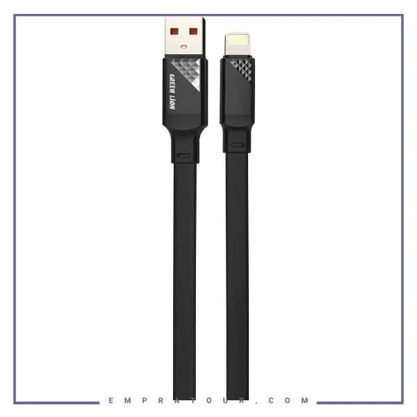 کابل تبدیل USB-A به لایتنینگ گرین لاین Green Lion GNTPE1MA2LBK