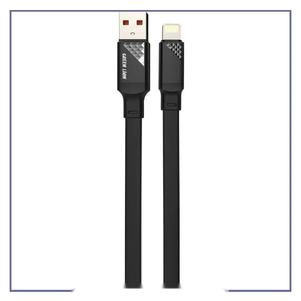 کابل تبدیل USB-A به لایتنینگ گرین لاین Green Lion GNTPE1MA2LBK — تصویر ۴