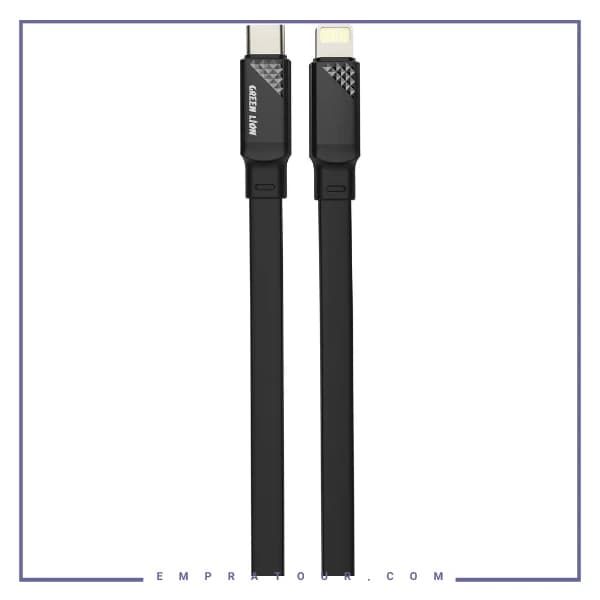 کابل تبدیل USB-C به لایتنینگ گرین لاین Green Lion GNTPE1MC2LBK