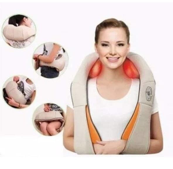 ماساژور گردنی چرخشی مادون قرمز‌ دار NECK KNEADING — تصویر ۴