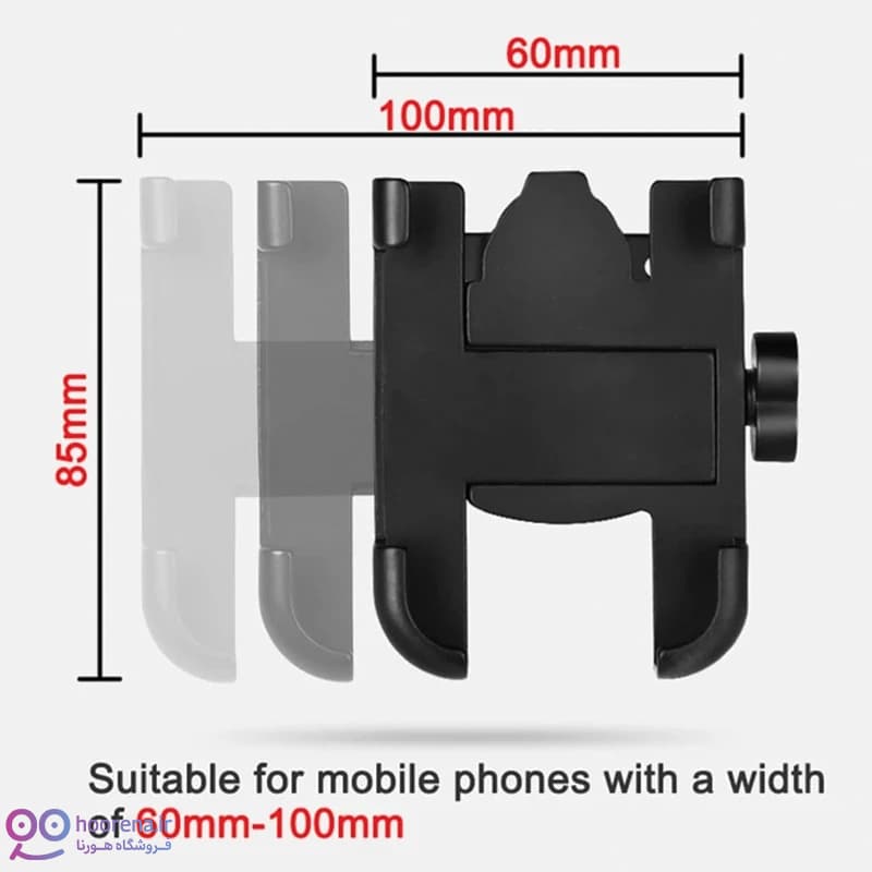 پایه نگهدارنده گوشی موبایل مدل موتورسیکلت کد PH-C1 — تصویر ۷
