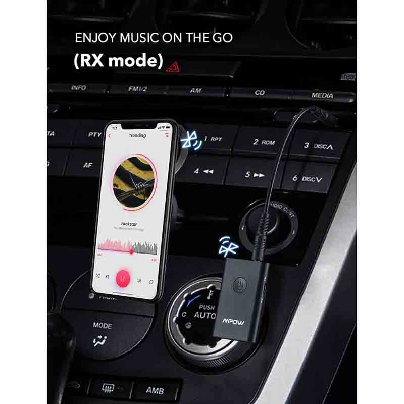 گیرنده و فرستنده بلوتوثی صدا برند MPOW BH283A — تصویر ۴