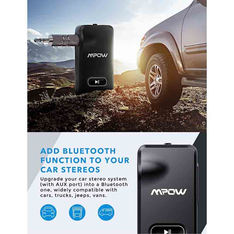 فرستنده بلوتوثی صدا برند MPOW BH129C — تصویر ۲