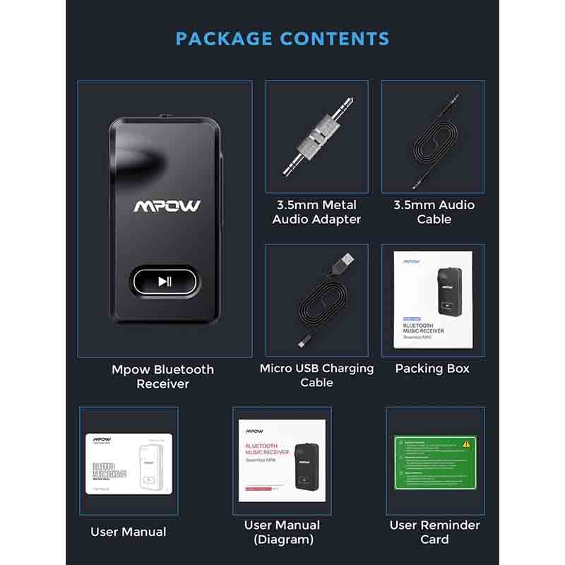 فرستنده بلوتوثی صدا برند MPOW BH129C — تصویر ۳