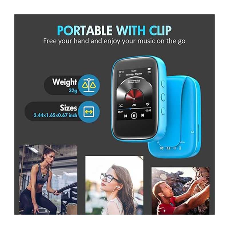 موزیک پلیر (MP3) 32 گیگابایتی مدل S5 برند QNGEE — تصویر ۶