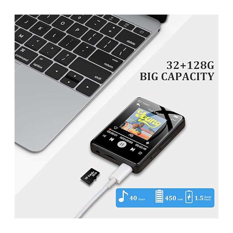 موزیک پلیر (MP3) 32 گیگابایتی مدل S18PRO برند Wodgreat — تصویر ۶