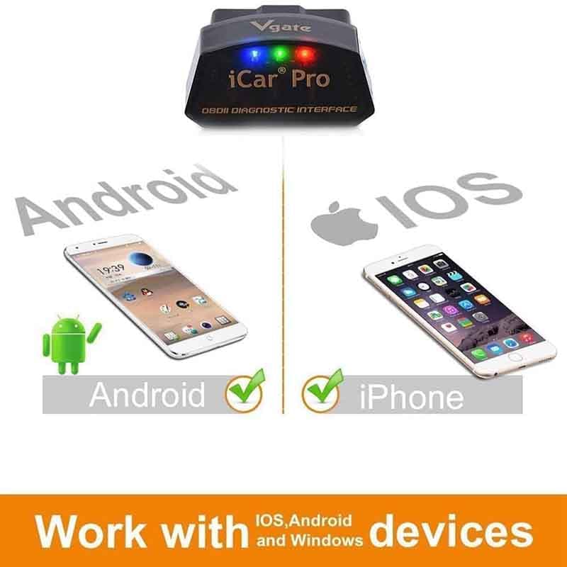 دستگاه دیاگ خودرو مدل iCar Pro BLE 4.0 برند Vgate — تصویر ۴