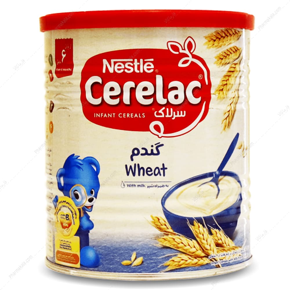 سرلاک گندم به همراه شیر نستله 400g