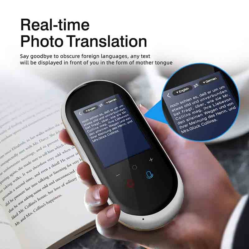 دستگاه مترجم زبان برند Vormor T8 — تصویر ۵