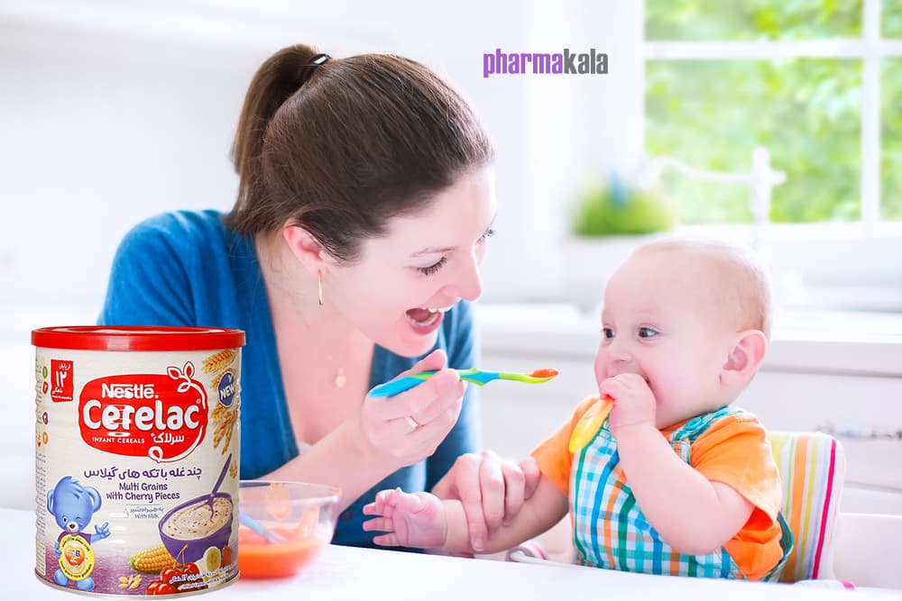 سرلاک چند غله با تکه های گیلاس Multi Grains With Cherry نستله 400g — تصویر ۲