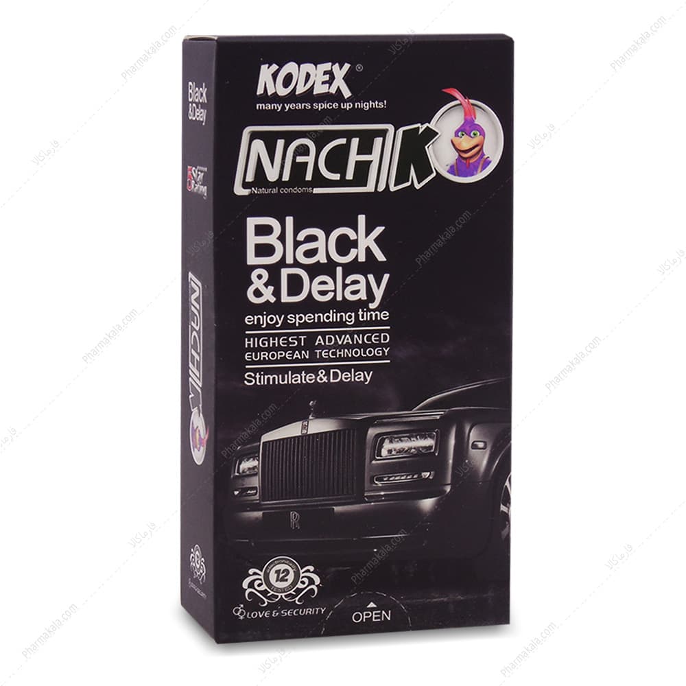 کاندوم بلک دیلی Black & Delay کدکس 12 عددی