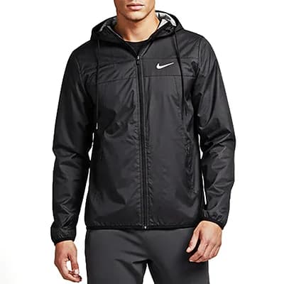 کاپشن بادگیر کوهنوردی کلاه دار گورتکس طرح نایک — تصویر ۶