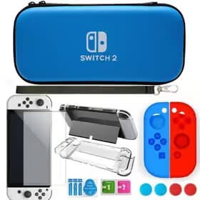 کیف اورجینال Nintendo Switch 2 (نسخه کامل با لوازم جانبی) رنگ آبی — تصویر ۲