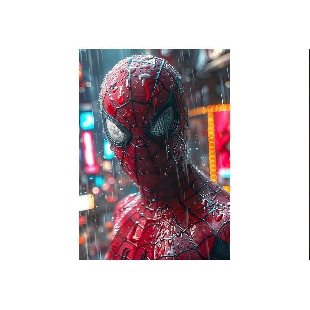 تابلو متال پوستر a3 – طرح Spider man