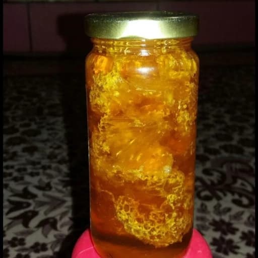 عسل وحشی صخره ای موم وشهد یک کیلویی (عسل فروشی آری کندی)
