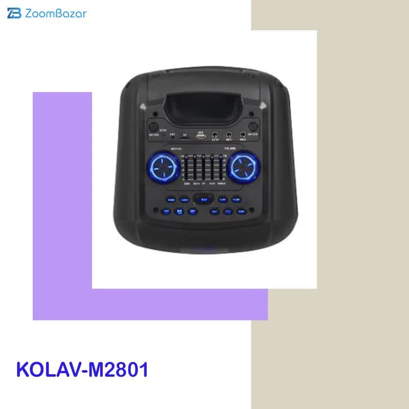 اسپیکر بلوتوثی مدل KOLAV-M2801 — تصویر ۱۰