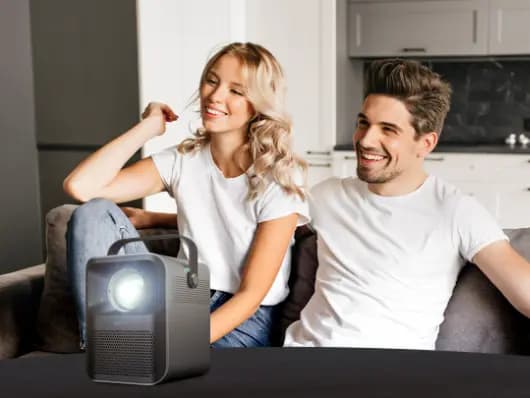 ویدیو پروژکتور هوشمند دارای اسپیکر پرودو ,Porodo Lifestyle Full HD HDPRJAN — تصویر ۲