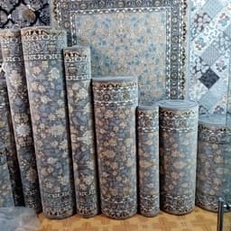 گلیم فرش ماشینی کاشان کد(63)کناره برشی(2*1/20)دارای سایزبندی (پس کرایه) — تصویر ۲