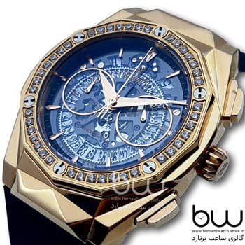 ساعت مچی مردانه هابلوت شش ضلعی / HUBLOT 582888 — تصویر ۴
