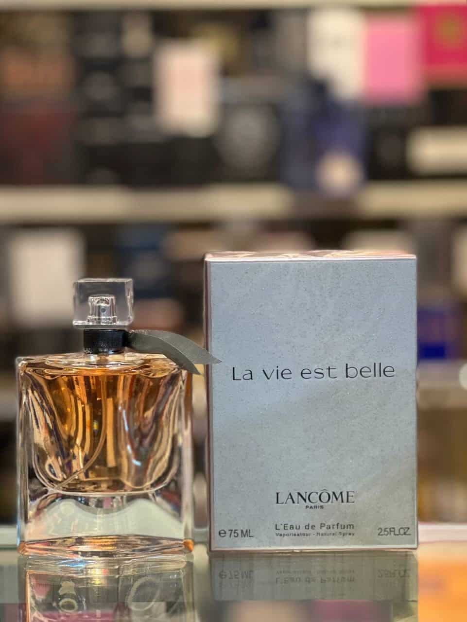 ادو پرفیوم زنانه اماراتی LANCOME La Vie Est Belle حجم 75 میلی لیتر — تصویر ۳
