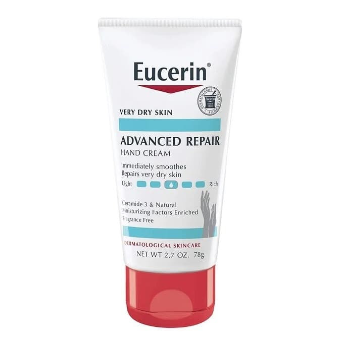 کرم ترمیم کننده دست اوسرین Eucerin مناسب پوست های خیلی خشک 78حجم گرمی