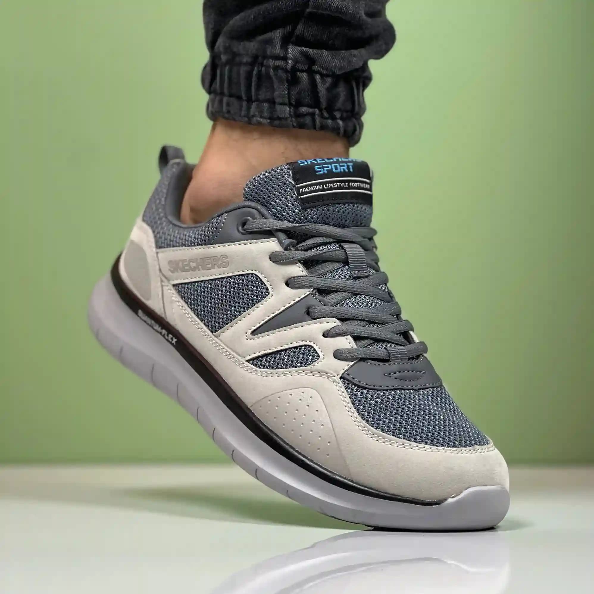 کتونی اسکیچرز کوانتوم فلکس کیفیت درجه ۱ skechers quantom flex طبی مردانه ۲۰۲۶ کد ۱۵۸۸ — تصویر ۲