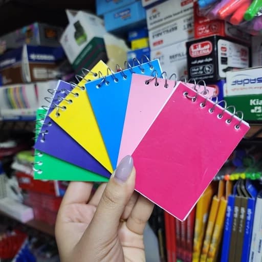 دفترچه یادداشت فنری مینی