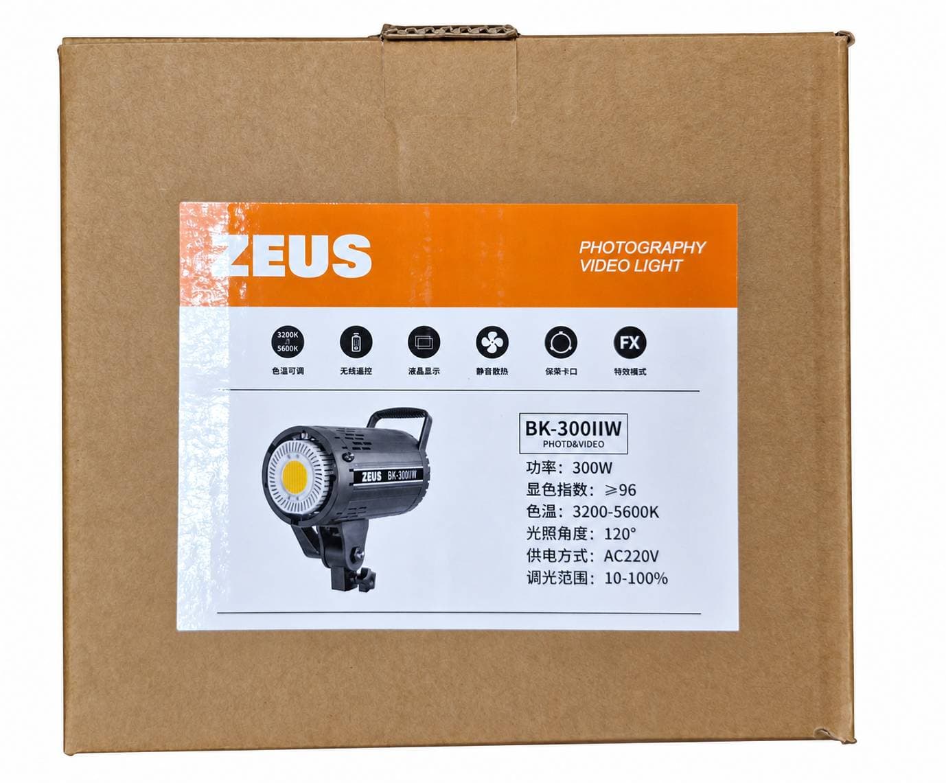 ویدیولایت زئوس ZEUS BK-300IIW — تصویر ۴