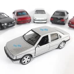 اسباب بازی - ماکت ماشین - پژو 405 - Peugeot 405 - فلزی - عقبکش - دربهای جلو بازشو — تصویر ۶
