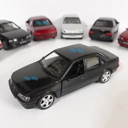 اسباب بازی - ماکت ماشین - پژو 405 - Peugeot 405 - فلزی - عقبکش - دربهای جلو بازشو — تصویر ۷