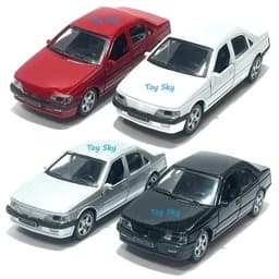 اسباب بازی - ماکت ماشین - پژو 405 - Peugeot 405 - فلزی - عقبکش - دربهای جلو بازشو — تصویر ۲