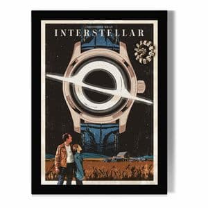 تابلو مدل دیواری طرح فیلم میان ستاره ای | Interstellar کد FD151