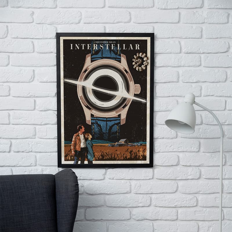 تابلو مدل دیواری طرح فیلم میان ستاره ای | Interstellar کد FD151 — تصویر ۳