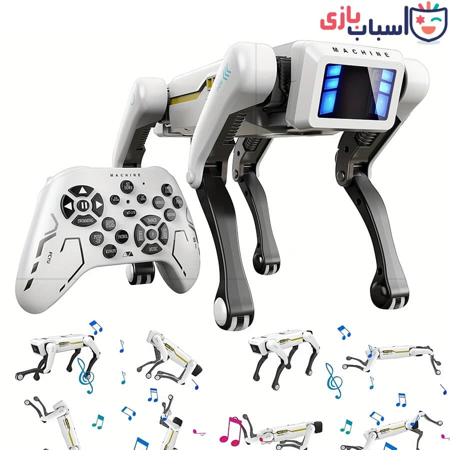 رباتیک کنترلی شارژی سگ هوشمند تیر پرتاب کن 8006 — تصویر ۵