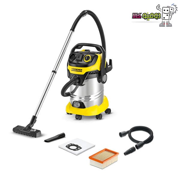 جاروبرقی سطلی آب و خاک کارچر مدل WD6 p premium
