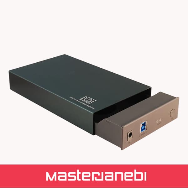 باکس هارد فلزی 3٫5 اینچ USB 3.0 کی نت پلاس KP-B65 — تصویر ۴