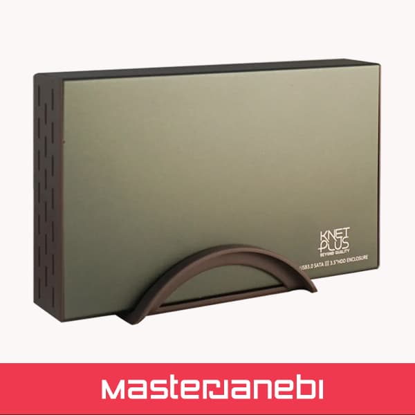 باکس هارد فلزی 3٫5 اینچ USB 3.0 کی نت پلاس KP-B65 — تصویر ۲