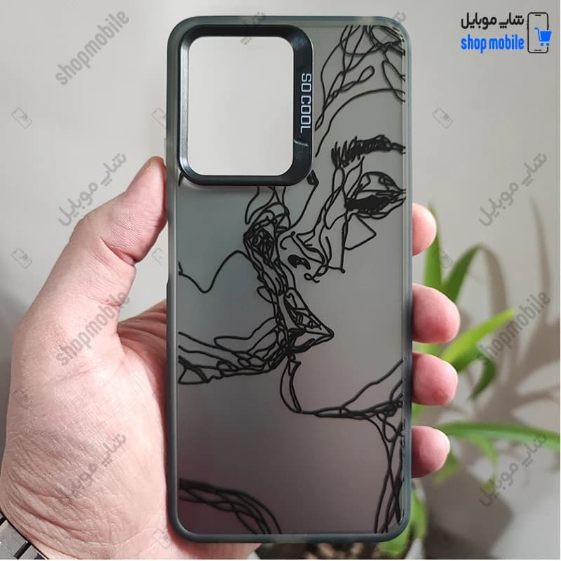 قاب گوشی شیائومی ردمی نوت 12 4G (کاور فانتزی So Cool طرح Face To Face)