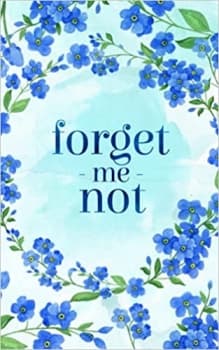 جلد معمولی سیاه و سفید_کتاب Forget Me Not: Password Book for Internet Login Information. Alphabetical Organizer Log Book with Tabs. Discreetly Titled.