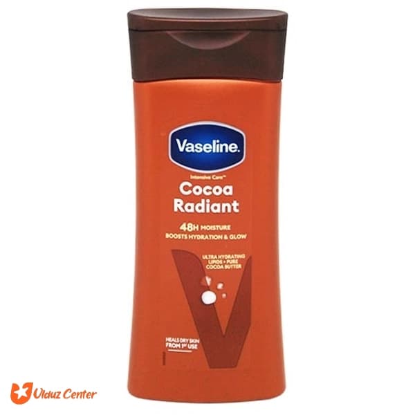 لوسیون بدن Vaseline مدل Cocoa Radiant حجم 200 میل