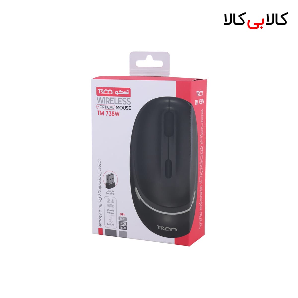 موس بی سیم تسکو TM 738W — تصویر ۲