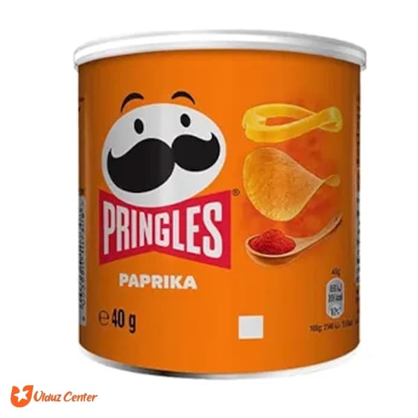 چیپس پرینگلز مدل Paprika وزن 40 گرم
