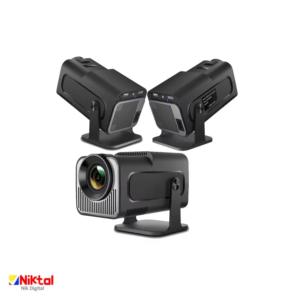ویدئو پروژکتور هوشمند مدل HY320 | سیستم عامل اندروید با کیفیت تصویر Full HD — تصویر ۲